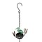 Metal Rain Chain 102in Extra Long Rustic Distressed Heron Bird Outdoor Decor